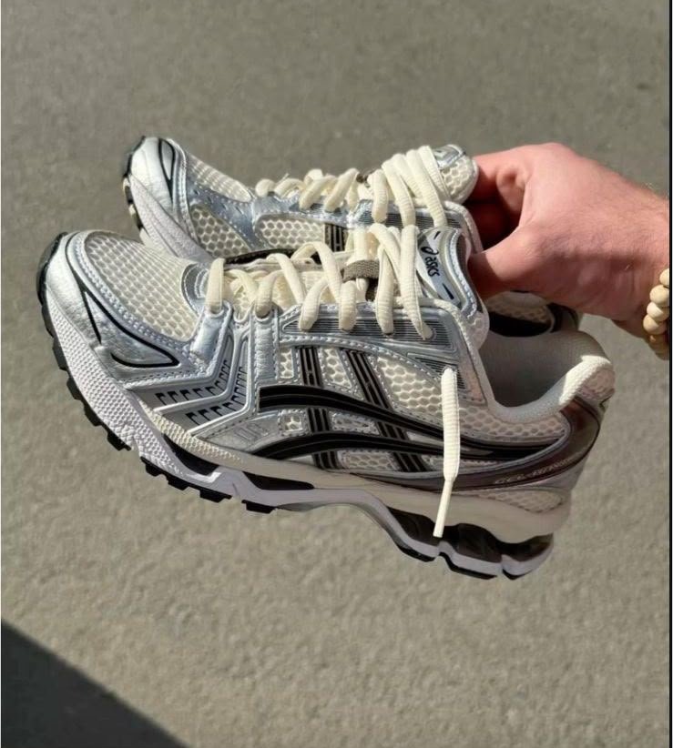 Buy ASI_CSS Kayano 14 White Black Shoes - Image 5