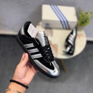 Buy Adid_ass Samba Atmos Black Silver Shoe