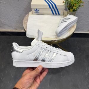 Buy Adid_ass Superstar White Silver Shoes