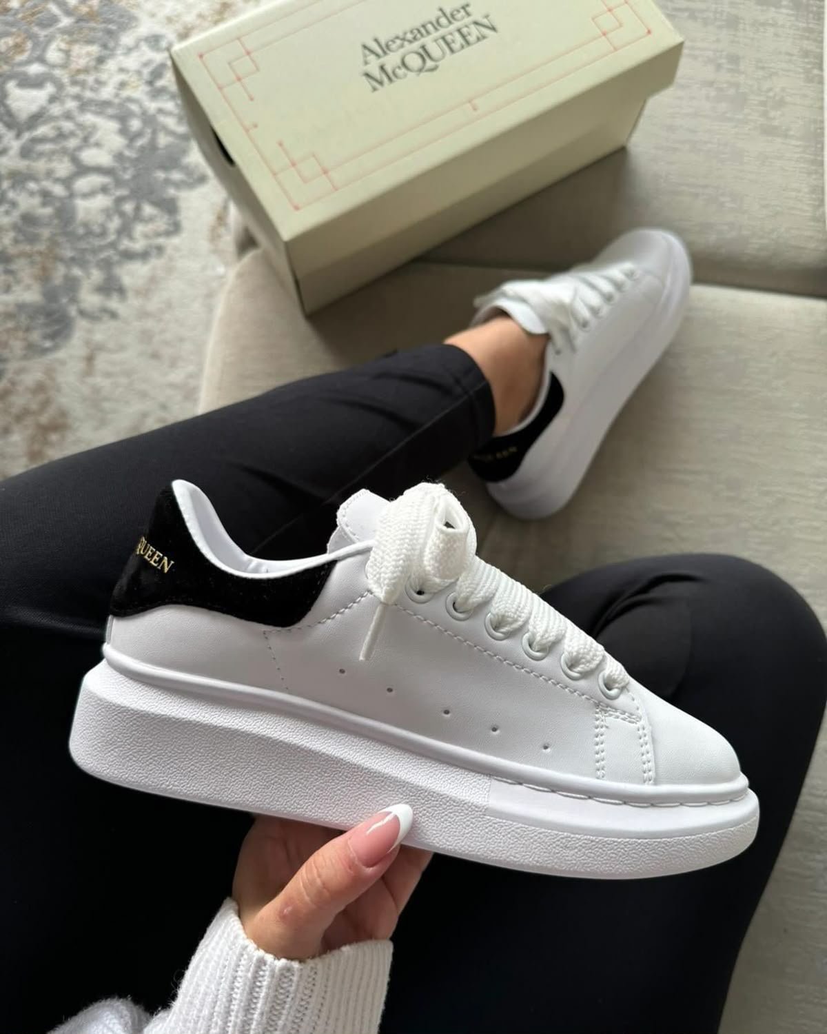 Buy Alexand_err McQueen White Sneakers - Image 8