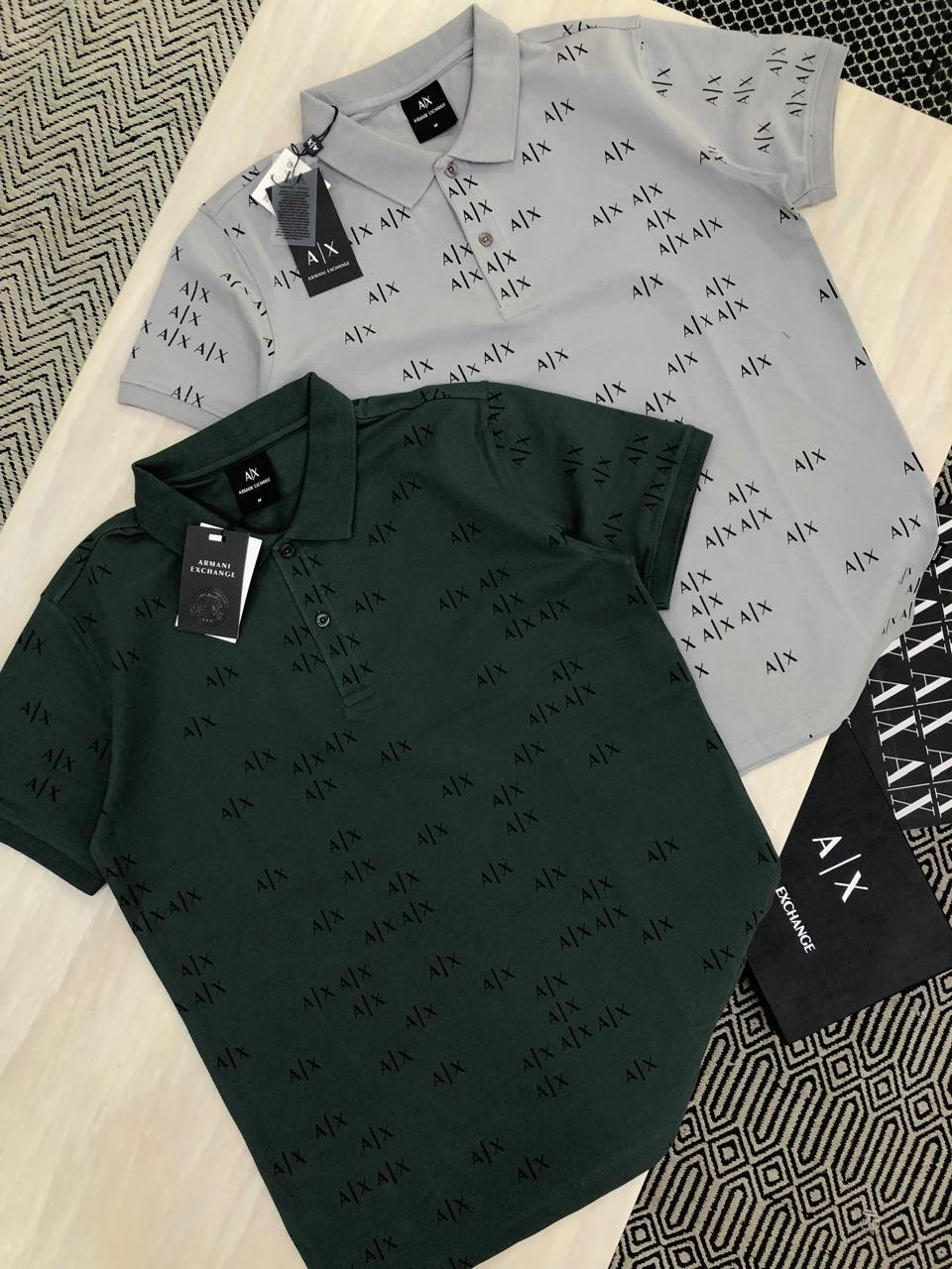 Buy Arma_nii Cotton Lycra Collar T-Shirt - Image 7