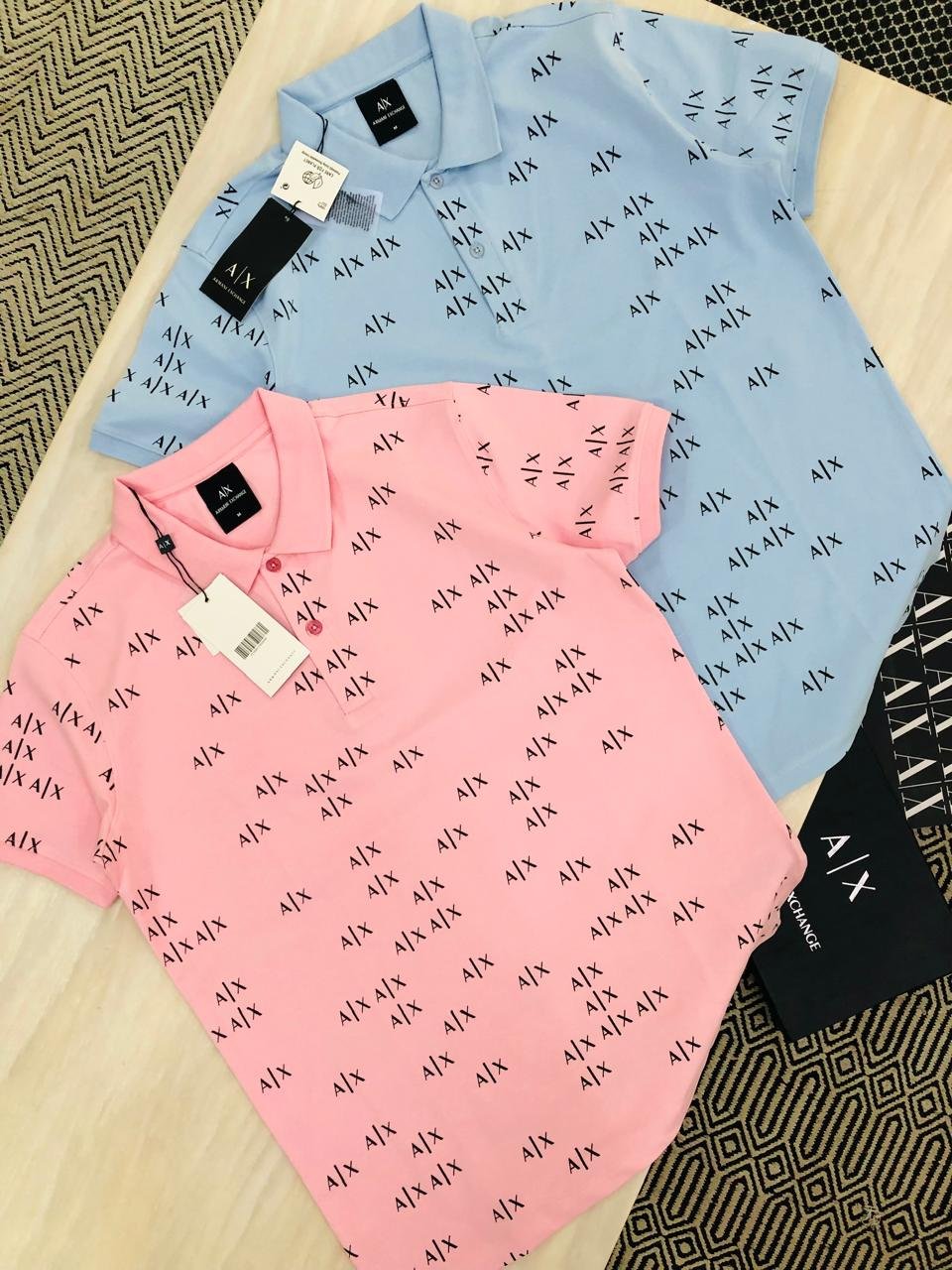 Buy Arma_nii Cotton Lycra Collar T-Shirt - Image 5