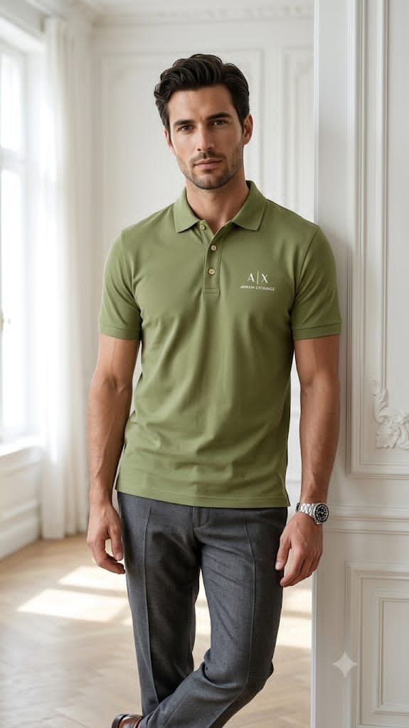 Buy Arma_nii Premium Cotton Lycra Polos - Image 8
