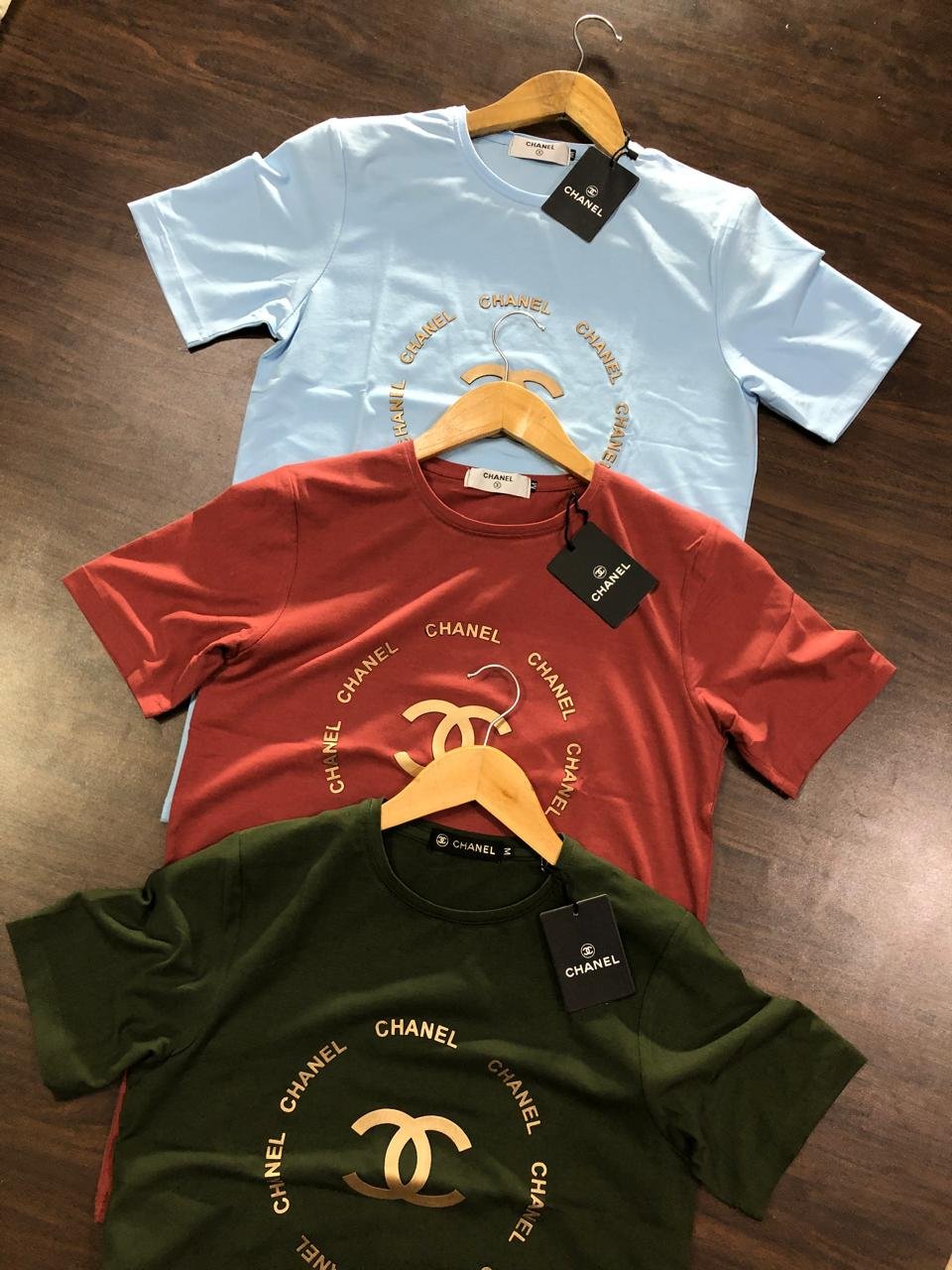 Buy Chan_ell Premium Lycra Tees for Men - Image 5