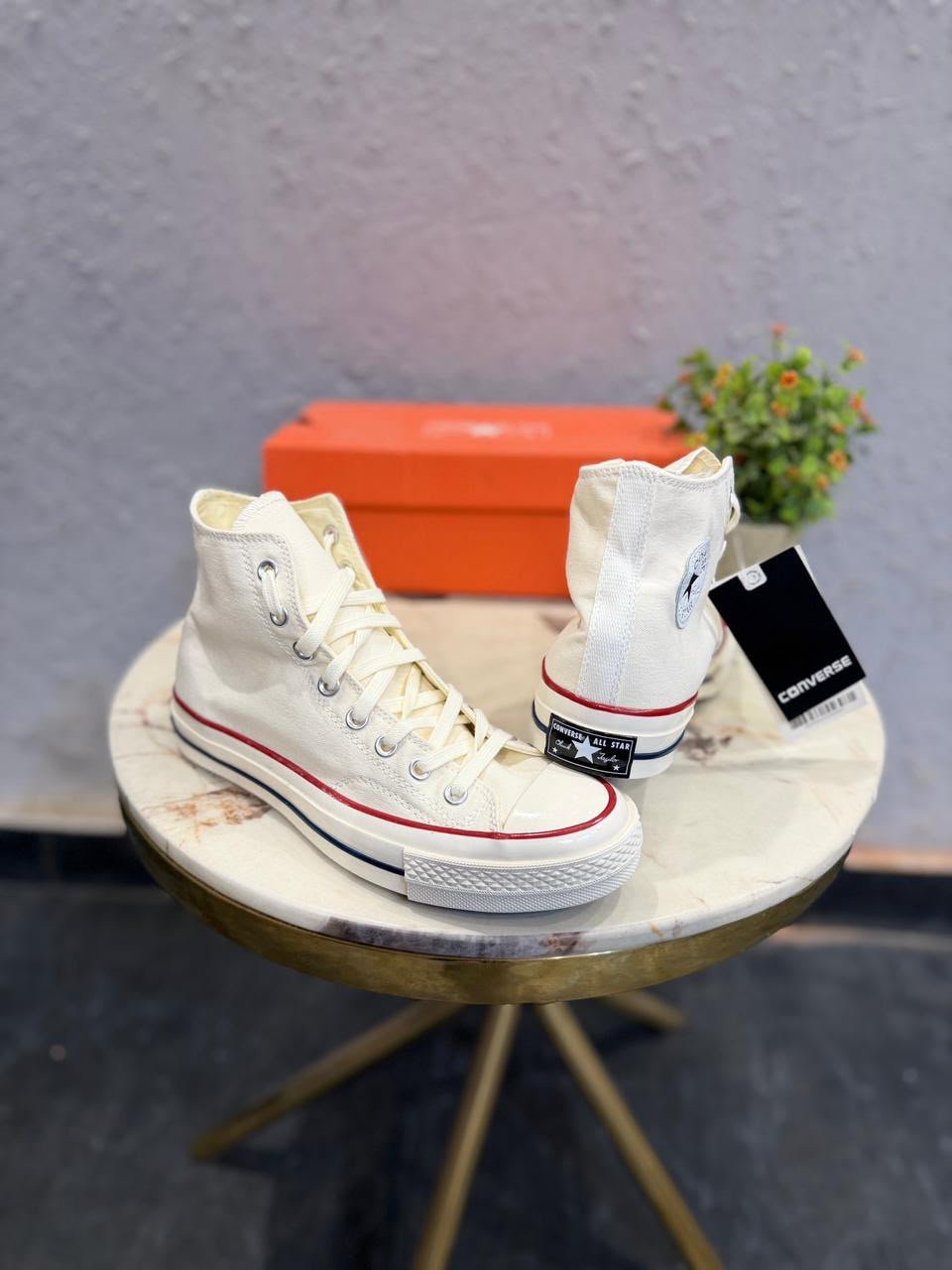 Buy Conver_see Chuck 70 Mid White Shoes - Image 2