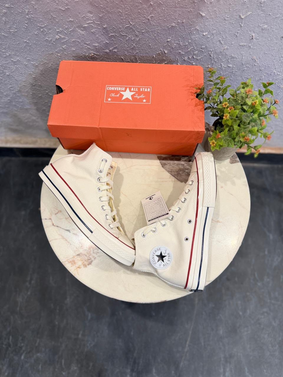 Buy Conver_see Chuck 70 Mid White Shoes - Image 3