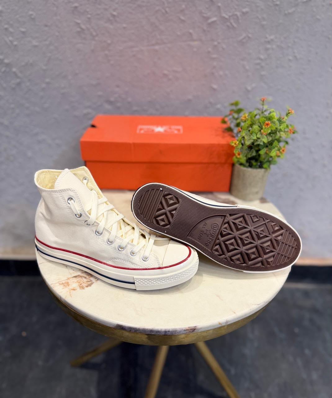 Buy Conver_see Chuck 70 Mid White Shoes - Image 6