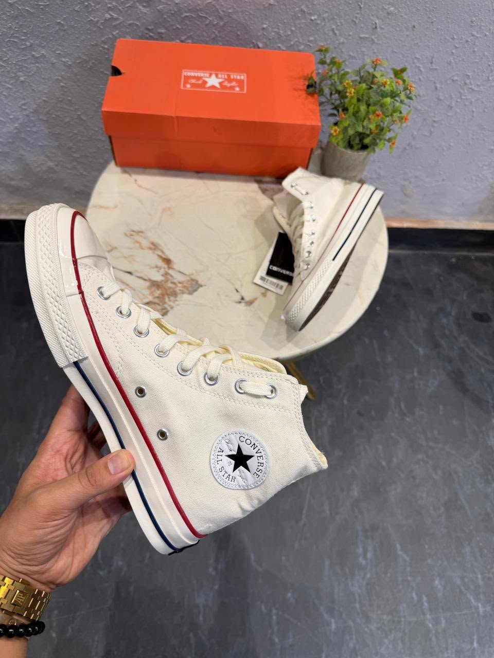 Buy Conver_see Chuck 70 Mid White Shoes - Image 7