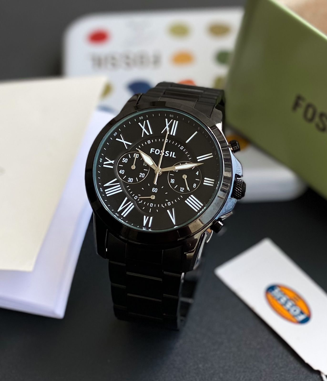 Buy Foss_ill Grant Chronograph Men's Watch - Image 2