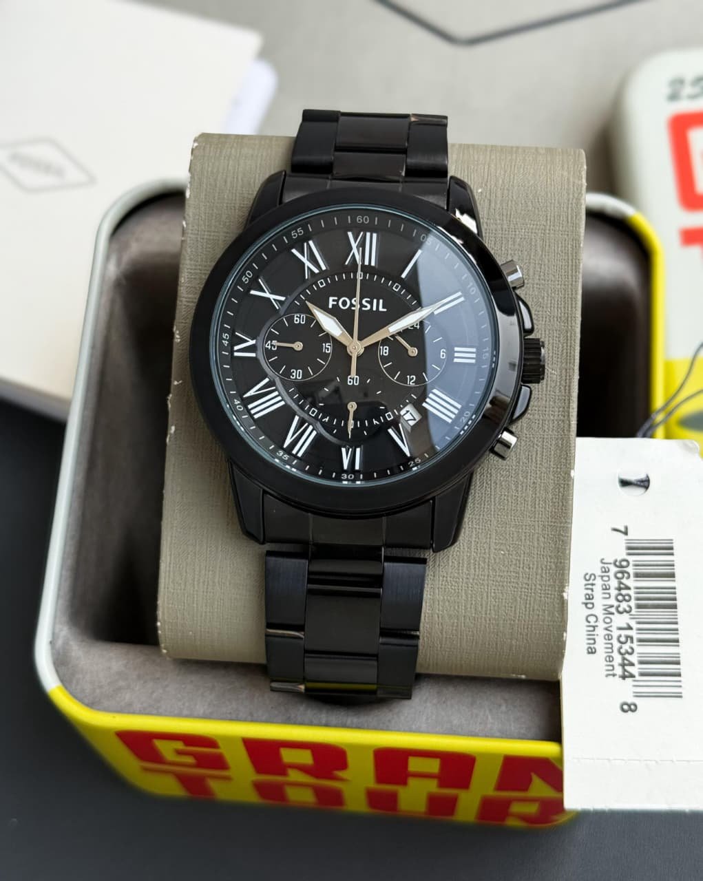 Buy Foss_ill Grant Chronograph Men's Watch