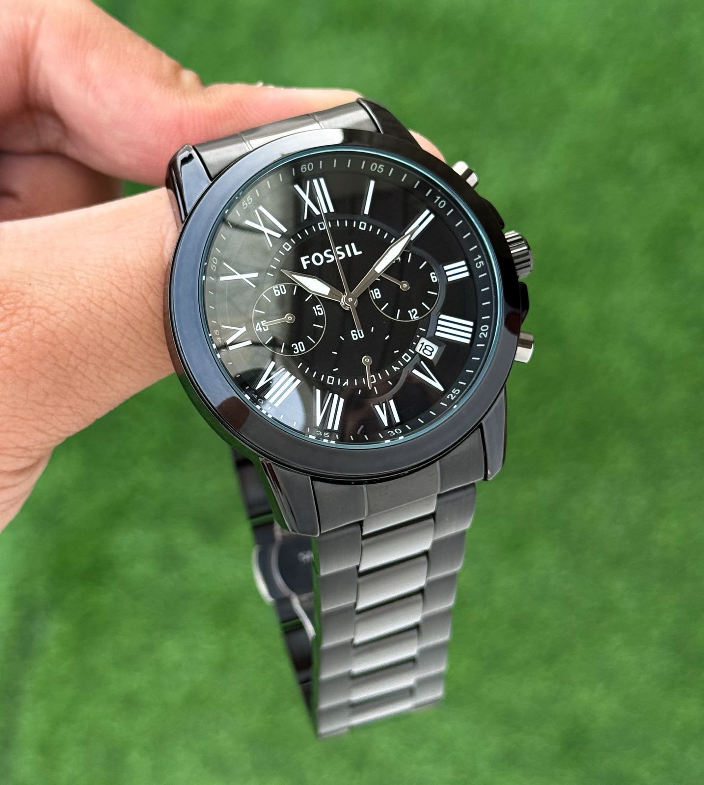 Buy Foss_ill Grant Chronograph Men's Watch - Image 4
