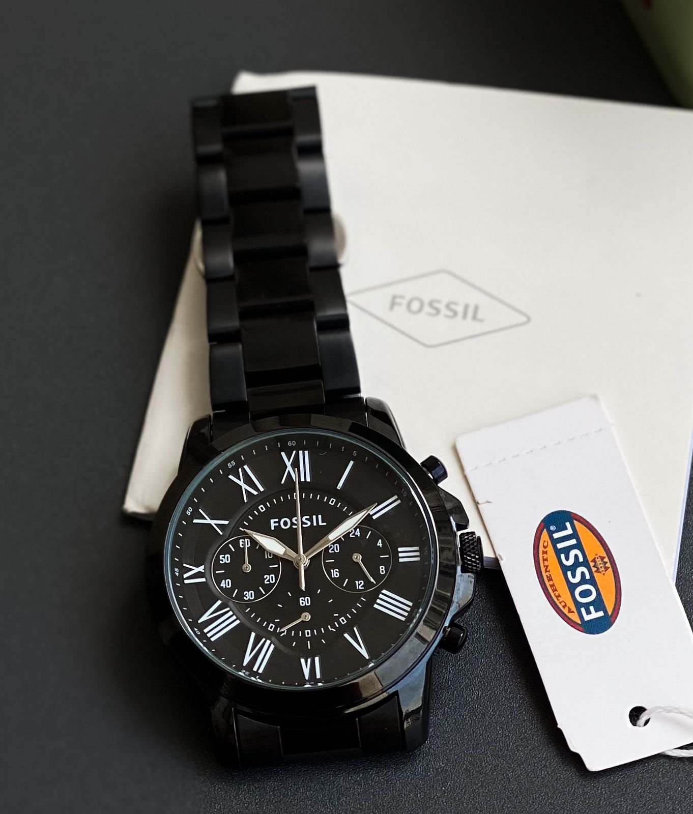 Buy Foss_ill Grant Chronograph Men's Watch - Image 5
