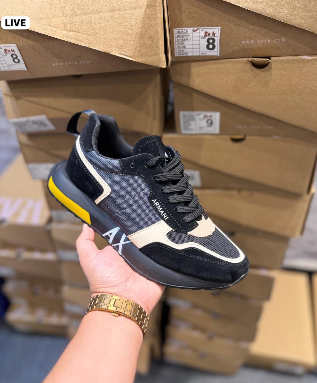 Buy Now Empori_o Arma_nii Sneakers - Image 3