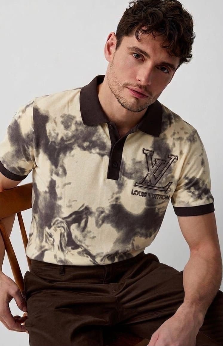 Buy Premium Washed Polo Collar T-Shirt - Image 4