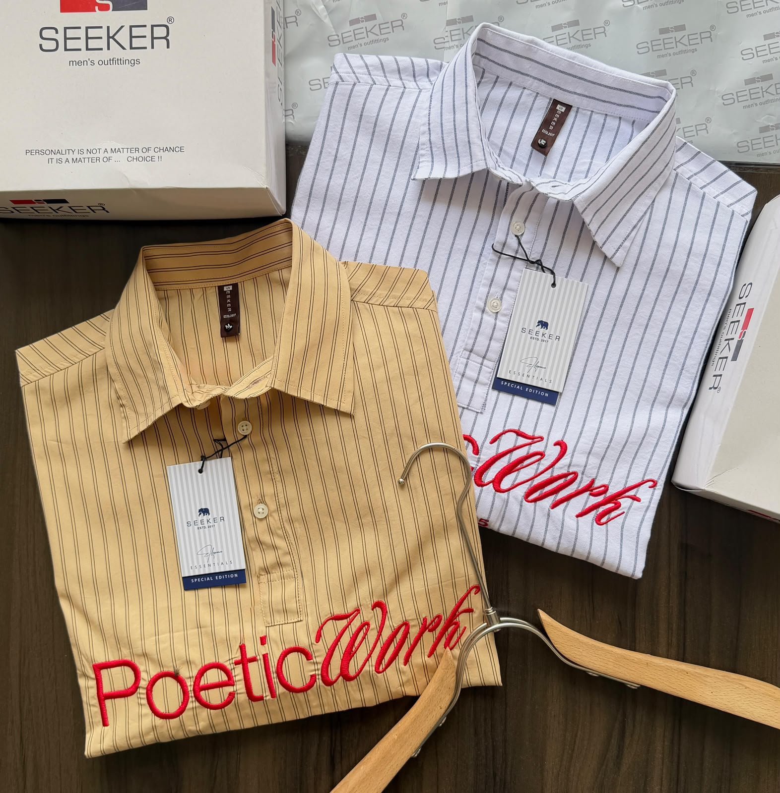Buy Seeker Premium Boxy Fit Half Shirt - Image 2