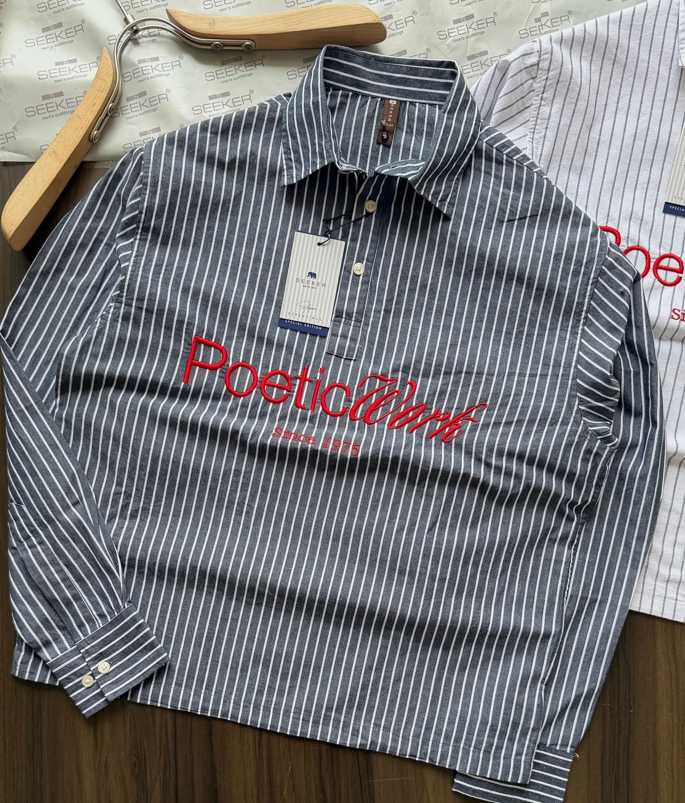 Buy Seeker Premium Boxy Fit Half Shirt - Image 5