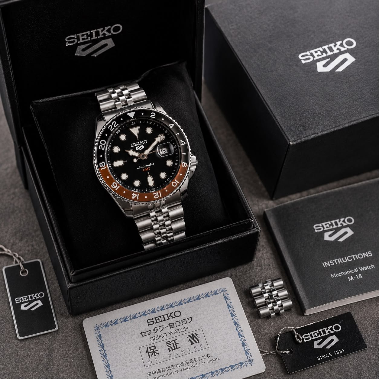 Buy Sei_koo GMT Transparent Back Watch