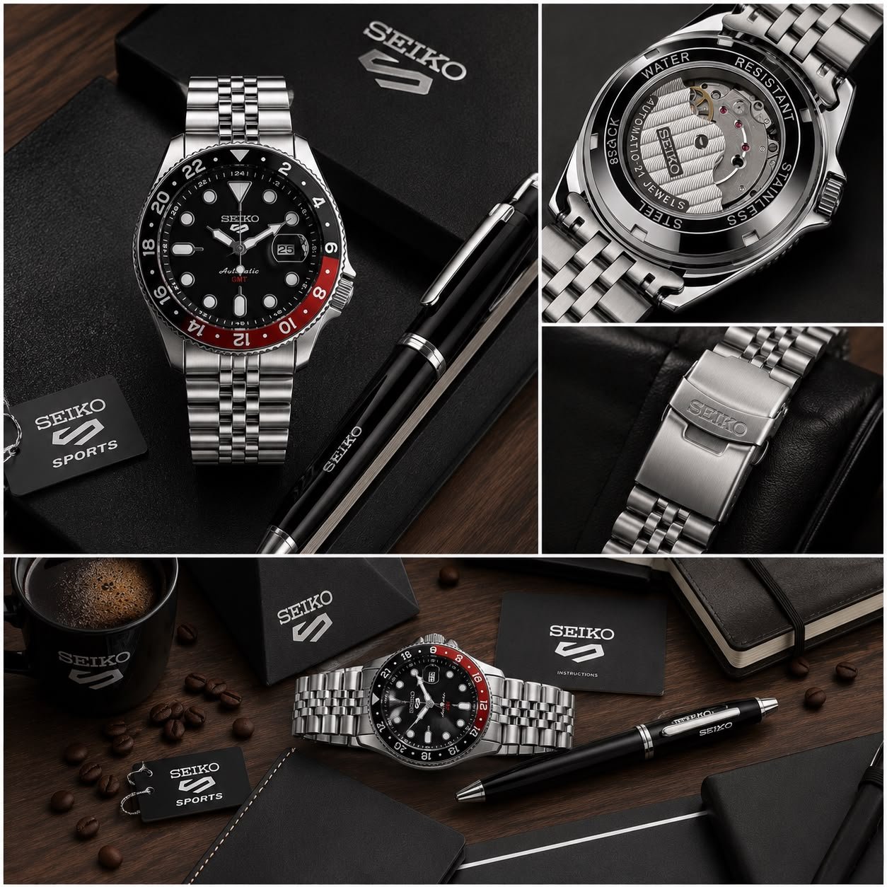 Buy Sei_koo GMT Transparent Back Watch - Image 2