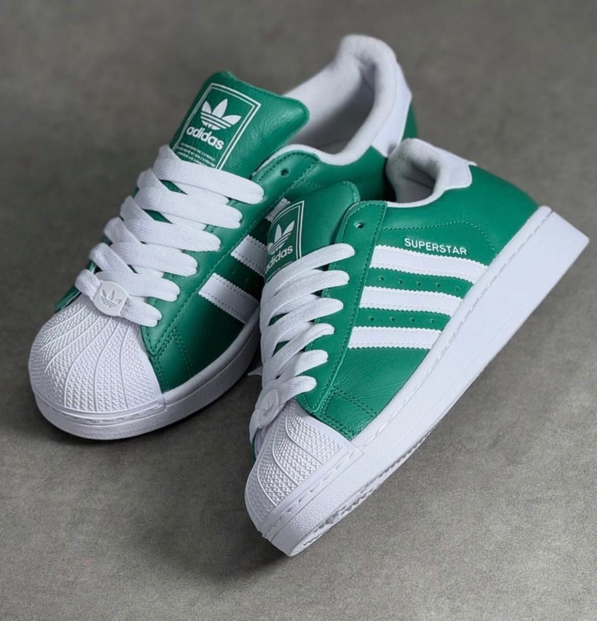 Buy Adid_ass Superstar Dark Green Shoes - Image 7