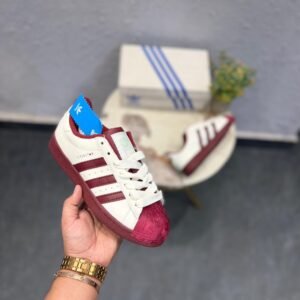 Buy Adid_ass Superstar Wine White Shoes