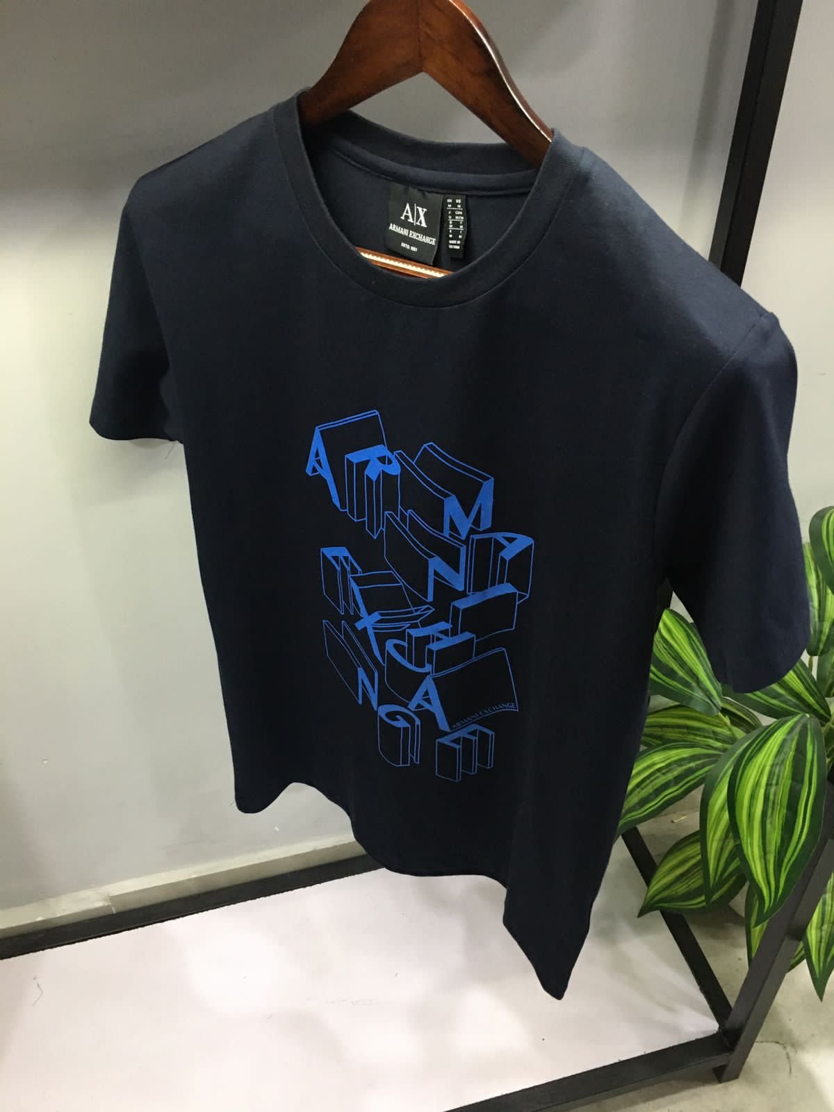 Buy Arma_nii Cotton Round Neck Tee Shirt - Image 4