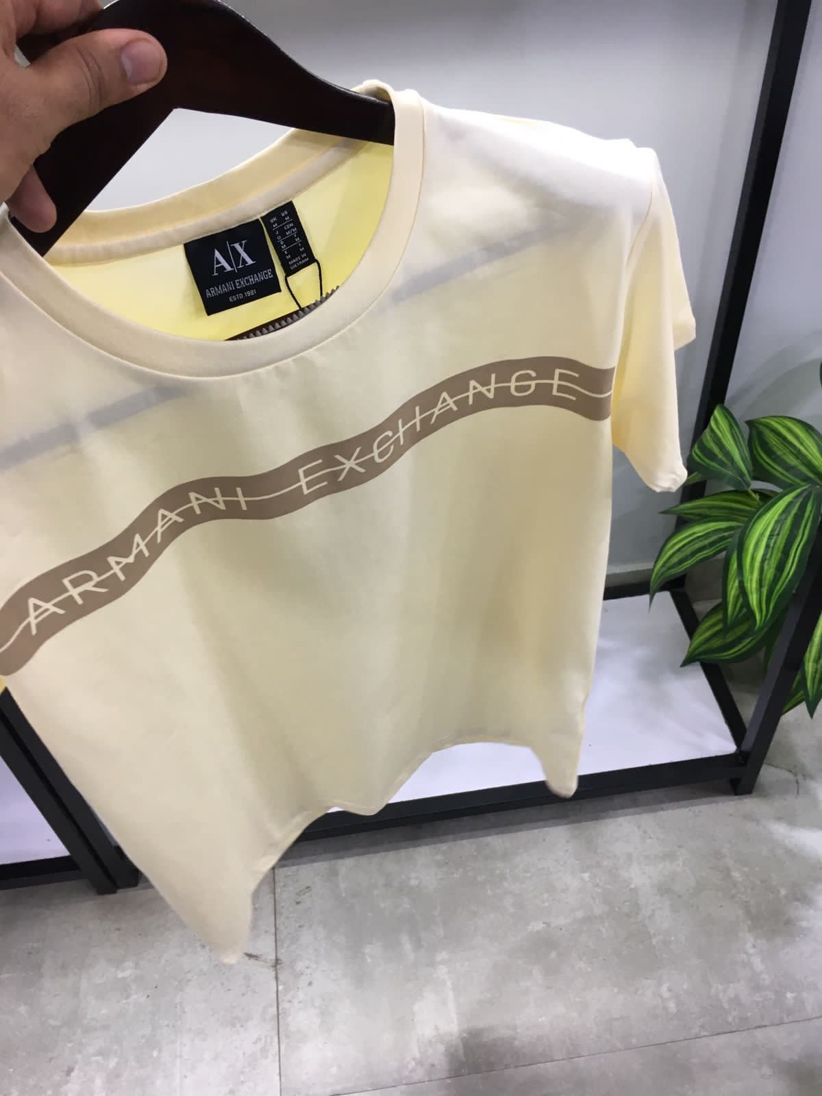 Buy Arma_nii Cotton Round Neck Tee Shirt - Image 2