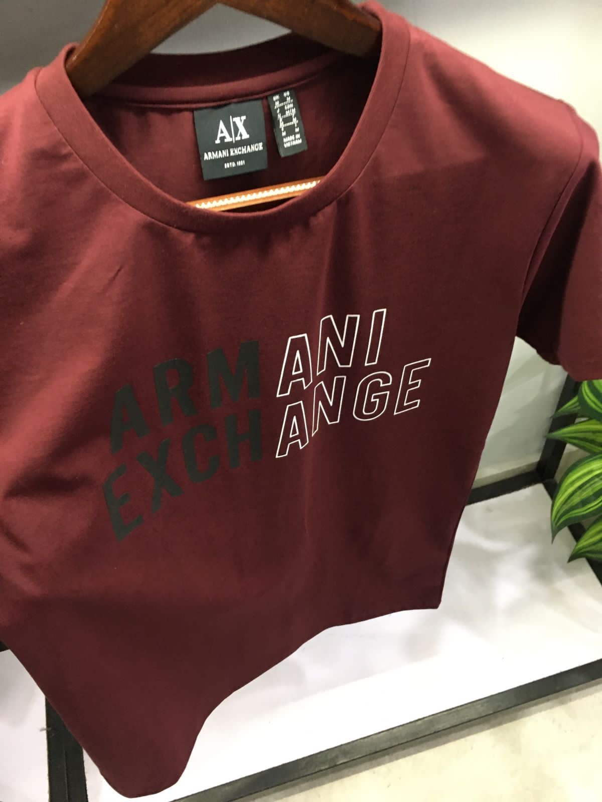 Buy Arma_nii Cotton Round Neck Tee Shirt - Image 8