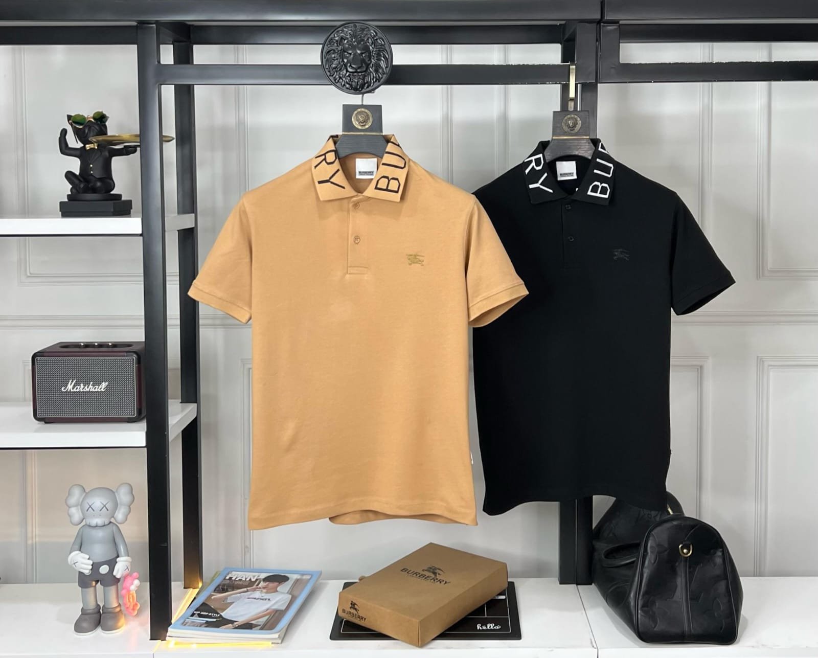 Buy Burber_ryy Heavy Cotn Polo Wears - Image 3