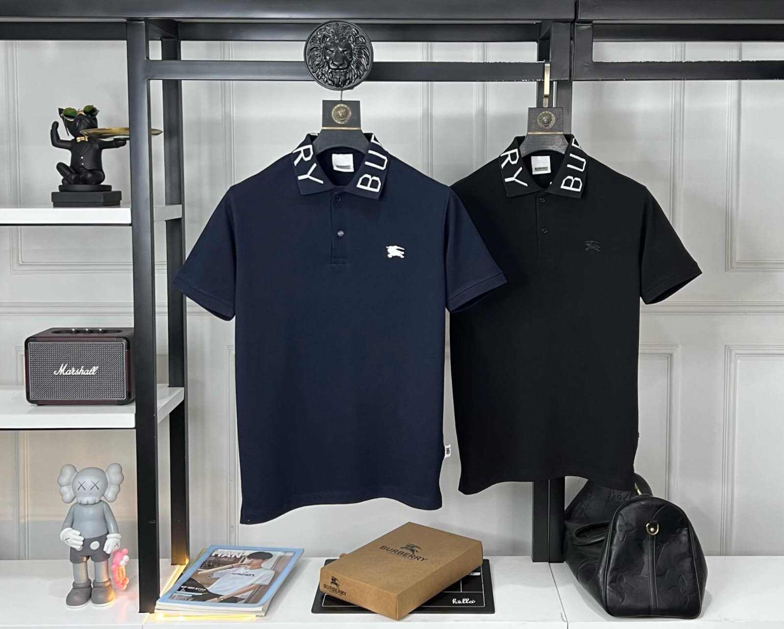 Buy Burber_ryy Heavy Cotn Polo Wears - Image 6