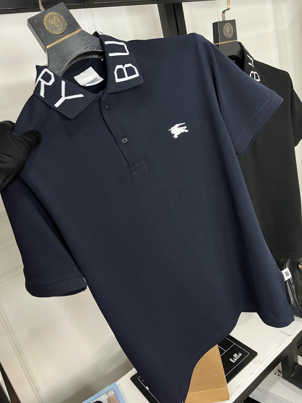 Buy Burber_ryy Heavy Cotn Polo Wears - Image 7