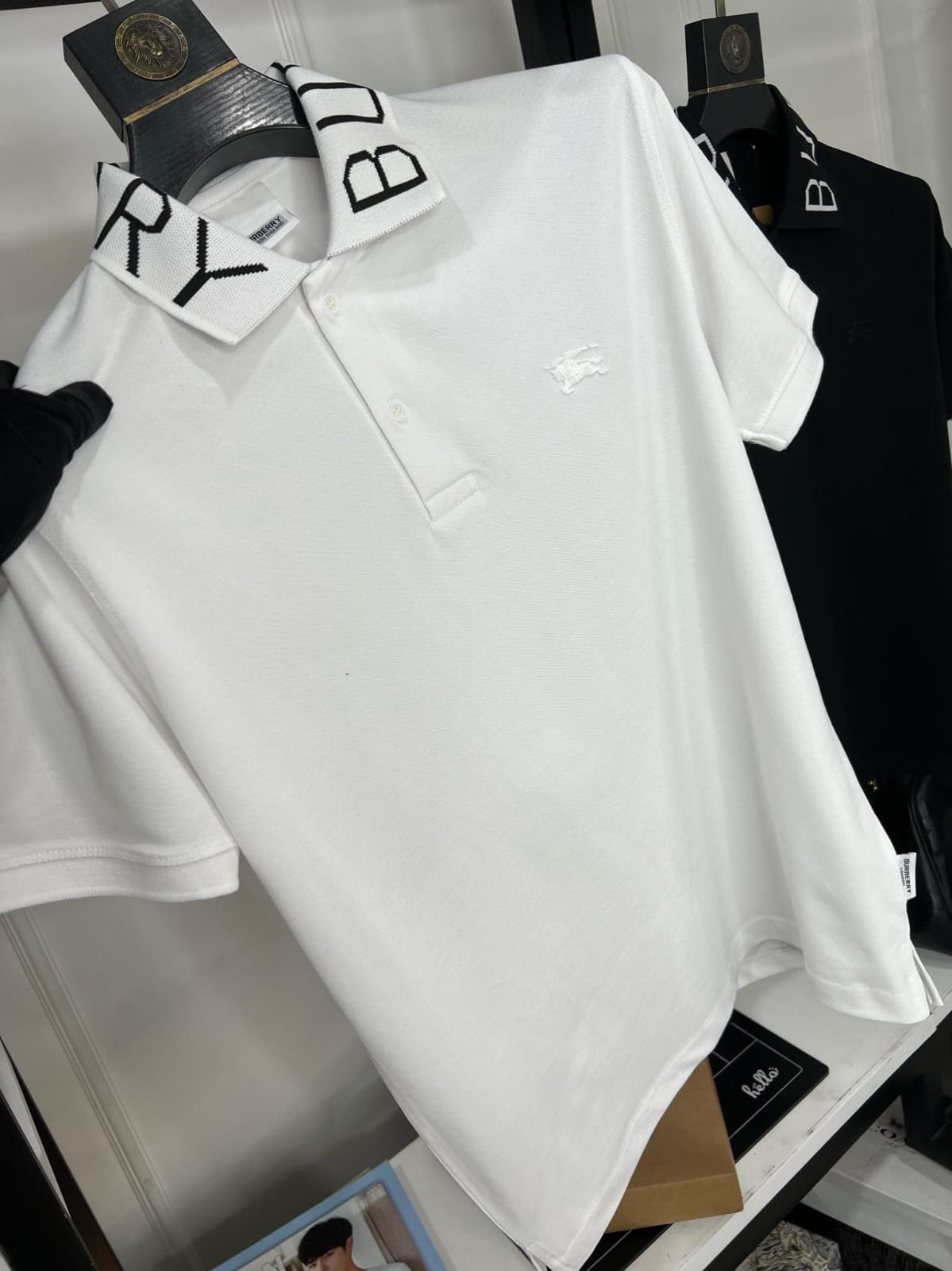 Buy Burber_ryy Heavy Cotn Polo Wears - Image 13