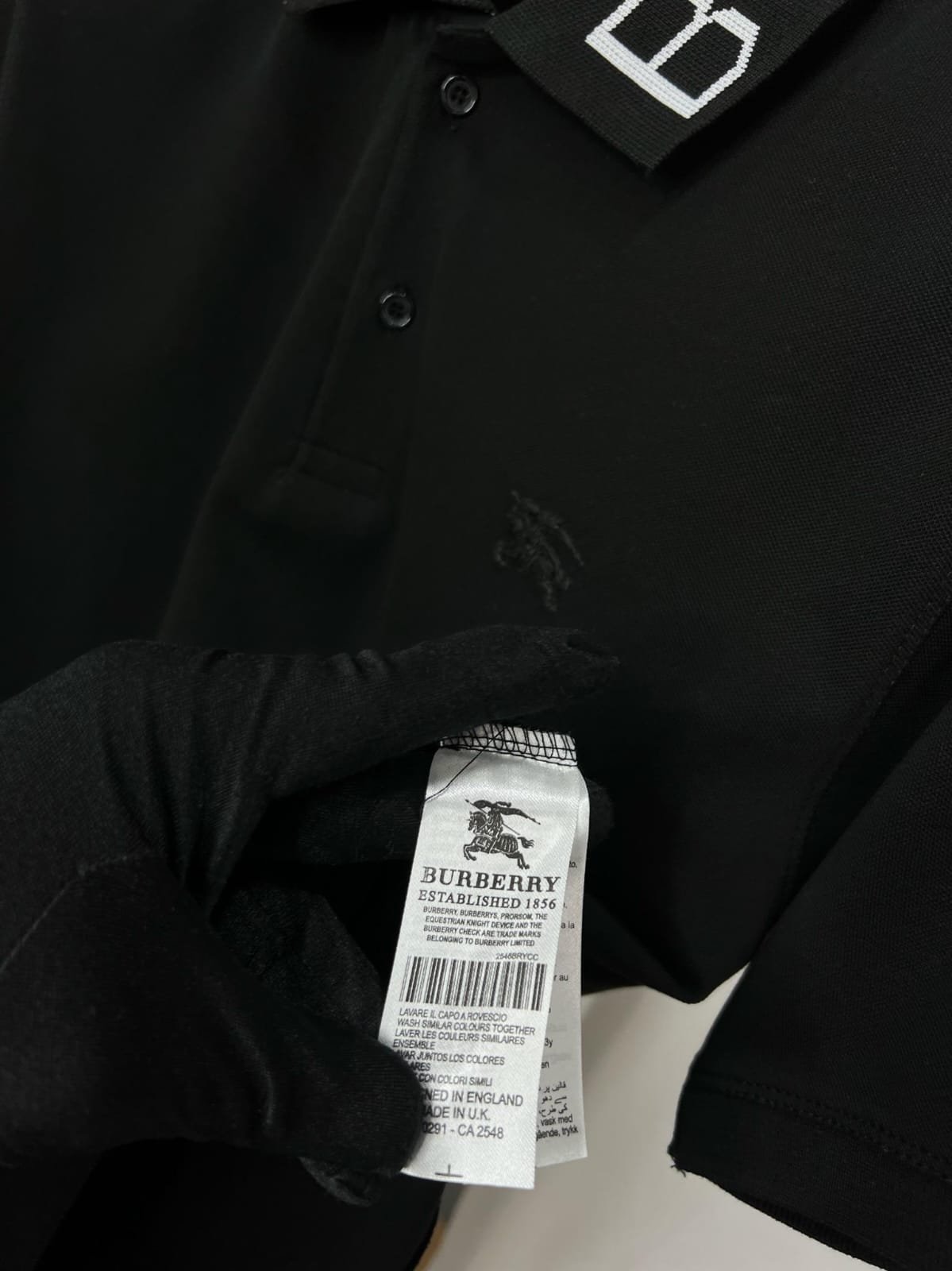 Buy Burber_ryy Heavy Cotn Polo Wears - Image 9
