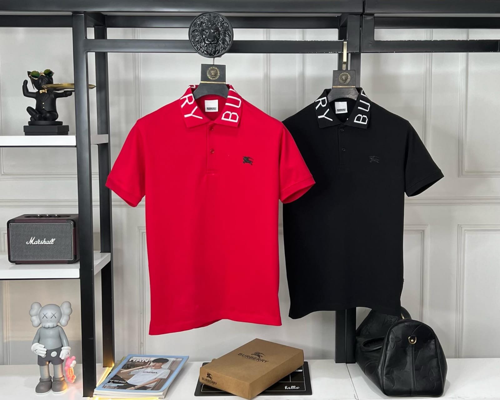 Buy Burber_ryy Heavy Cotn Polo Wears