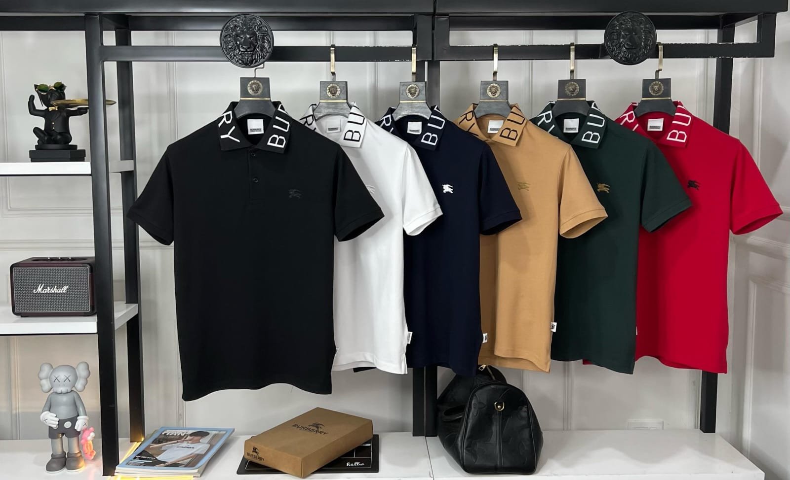 Buy Burber_ryy Heavy Cotn Polo Wears - Image 2