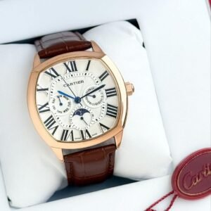 Buy Carti_err Slim Chron Leather Men Watch