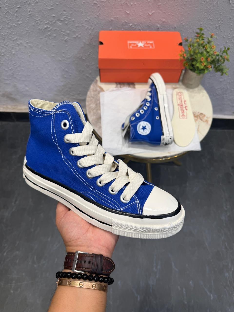 Buy Conver_see Chuck Sketch Royal Blue Shoe