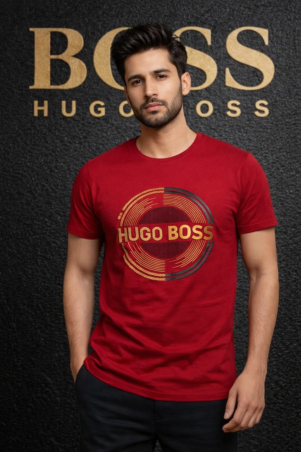 Buy HUG_O BO_SSS Lycra T-Shirts Online - Image 7