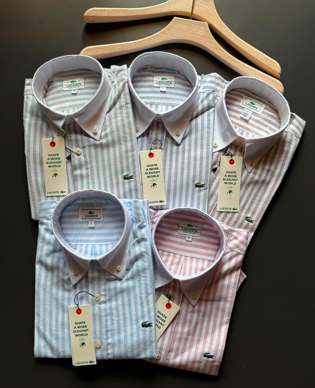 Buy Lacos_tee Linen Stripe Shirt Premium - Image 2