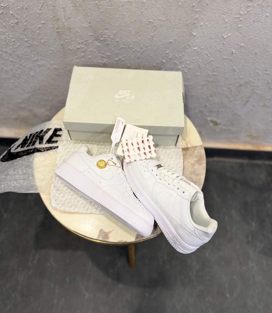 Buy Ni_kee Air Force 1 Triple White - Image 4