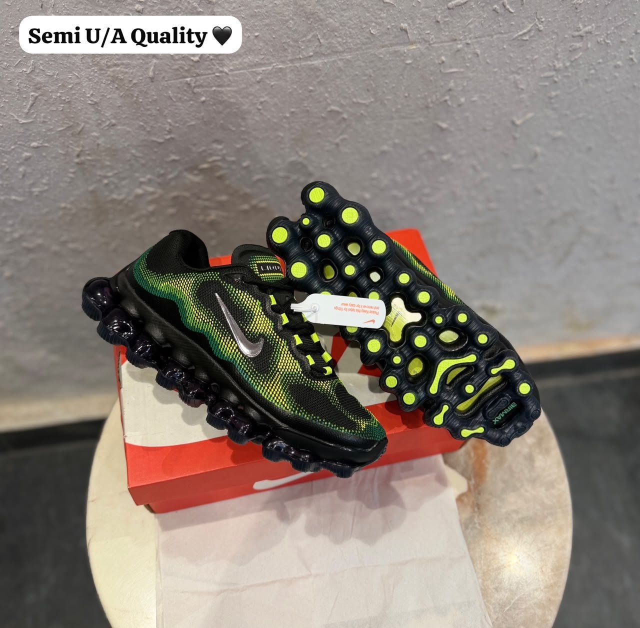 Buy Ni_kee Air Liquid Max Black Shoes - Image 5
