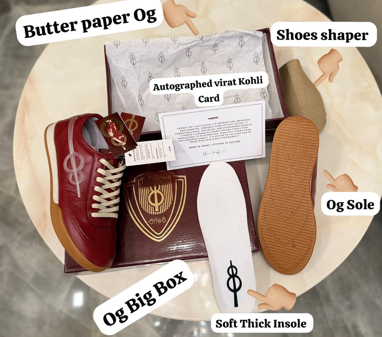 Buy ON_E8 SEAM XVIII X Cherry Sneaker New! - Image 5