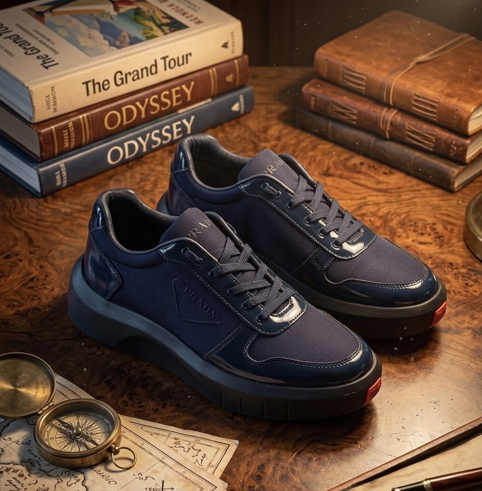 Buy Pra_daa Milano Navy Italy Sneakers - Image 5