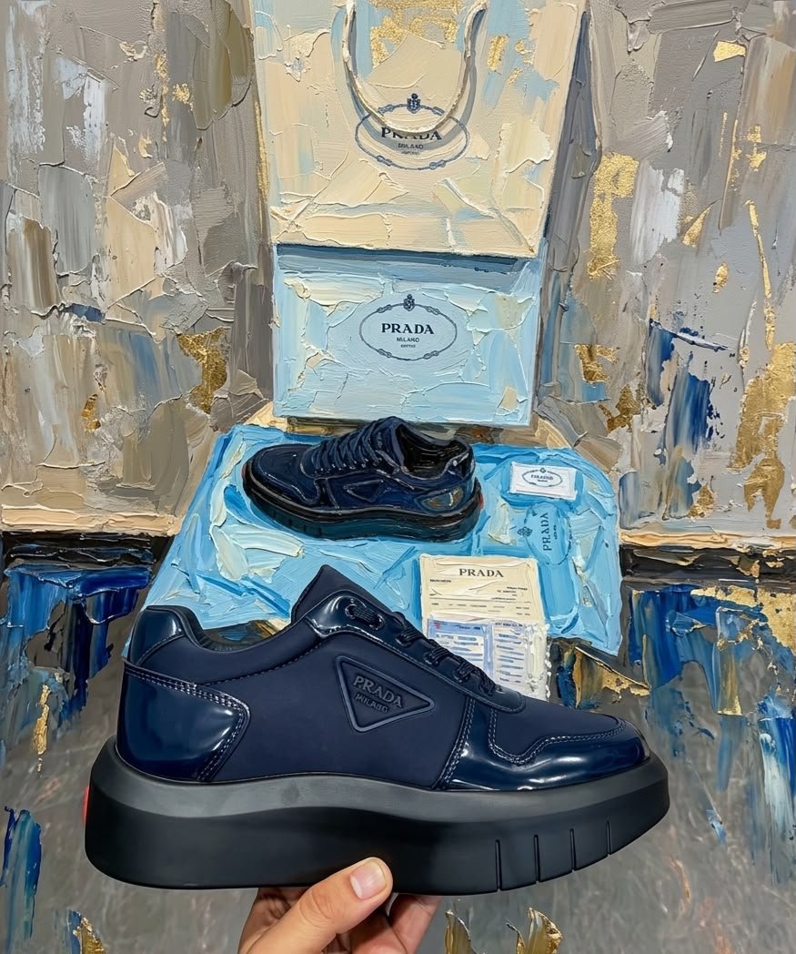 Buy Pra_daa Milano Navy Italy Sneakers - Image 4