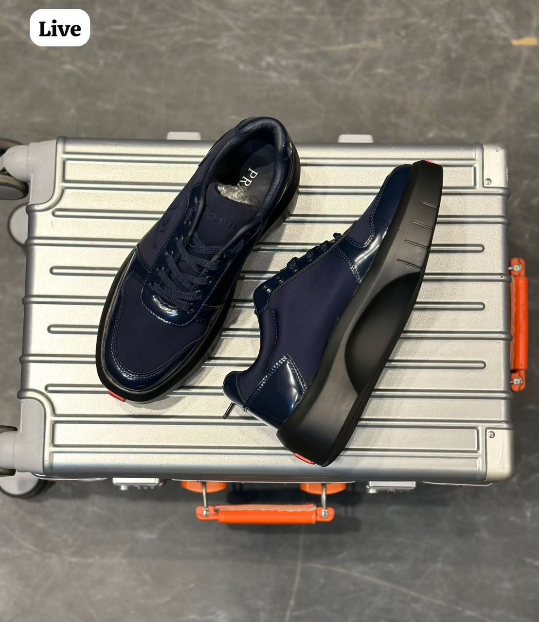 Buy Pra_daa Milano Navy Italy Sneakers - Image 6