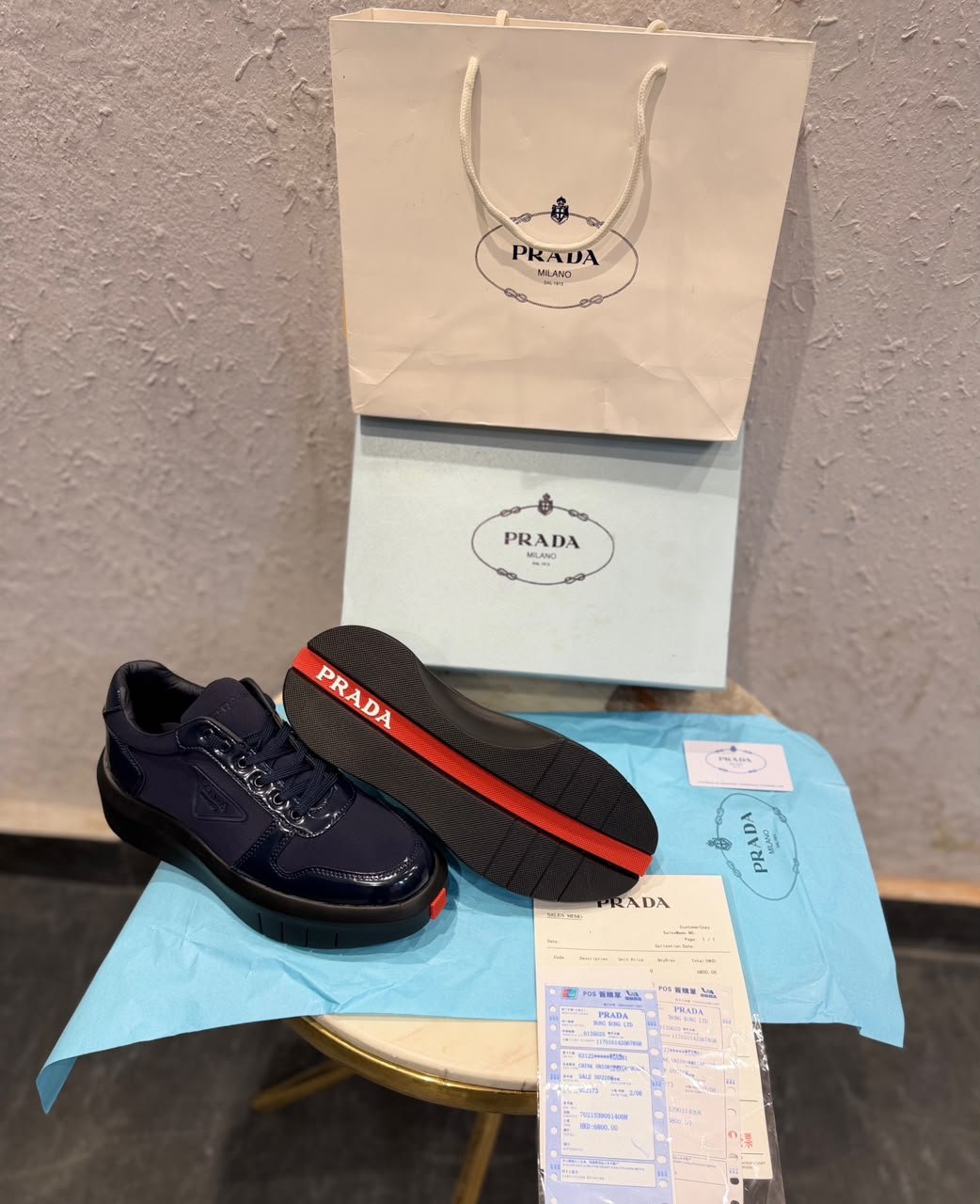 Buy Pra_daa Milano Navy Italy Sneakers - Image 7