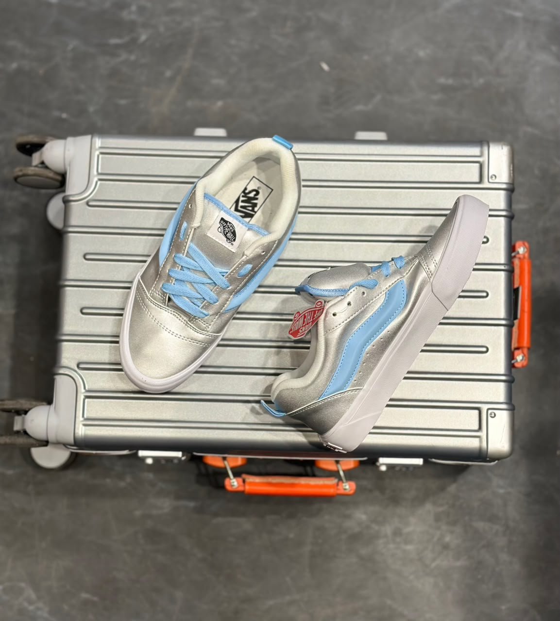Buy Va_nss Old Skool Knu Metallic Sky Pro+ - Image 5