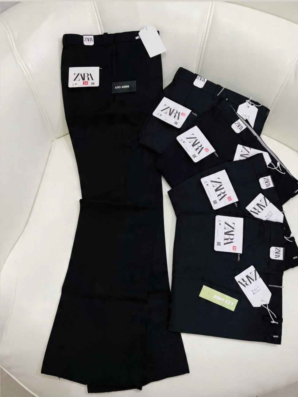 Buy Za_raa Formal Bootcut Pants For Men