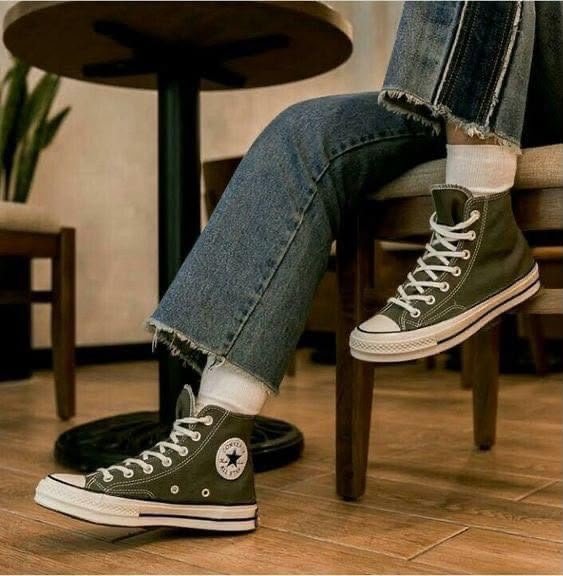 Buy Conver_see Chuck 70 Army Green Sneaker - Image 8