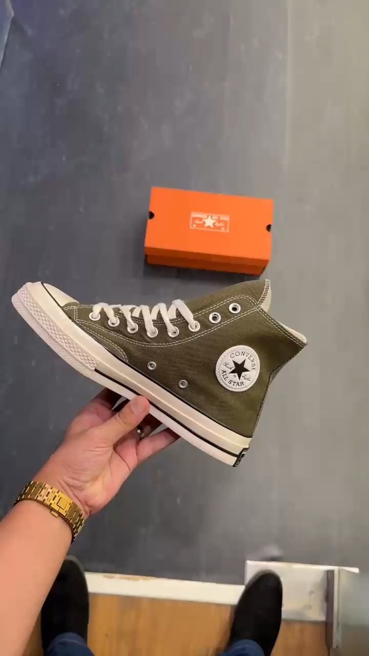 Buy Conver_see Chuck 70 Army Green Sneaker - Image 6