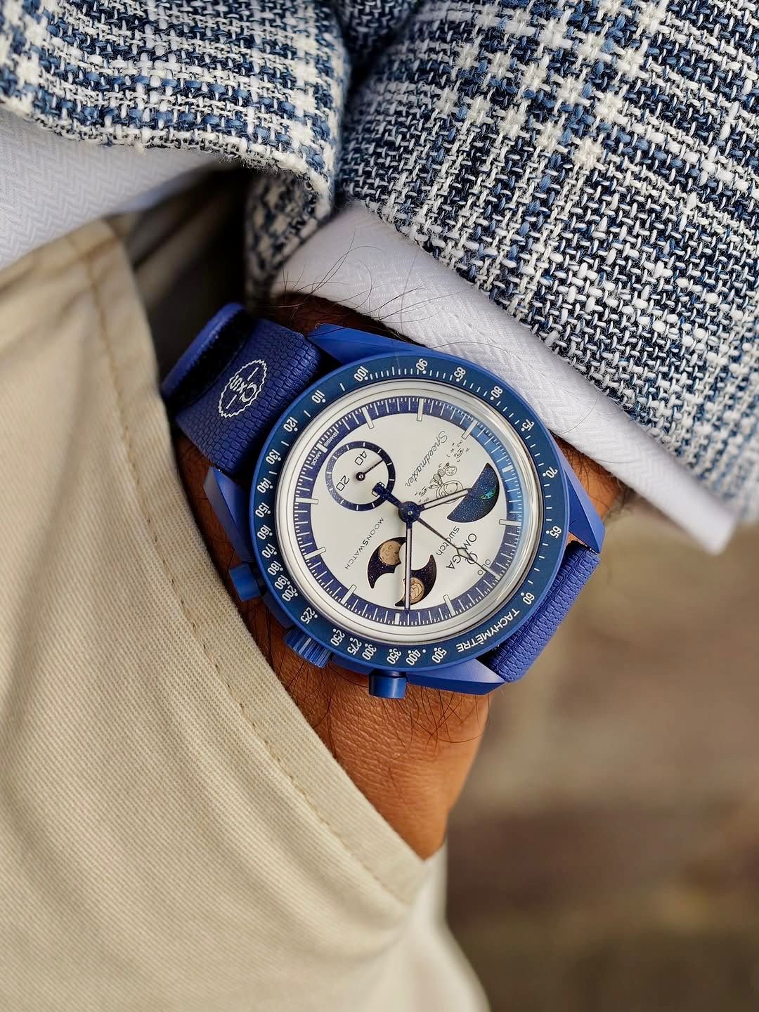 Buy Ome_gaa Swatch MoonSwatch Super Blue - Image 6